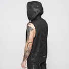 Leone Amaniko fouter me koukoula - Black Camo